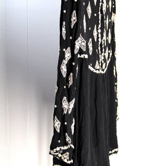 FREE PEOPLE EMBROIDERED TUNIC TOP - Picture 13 of 14